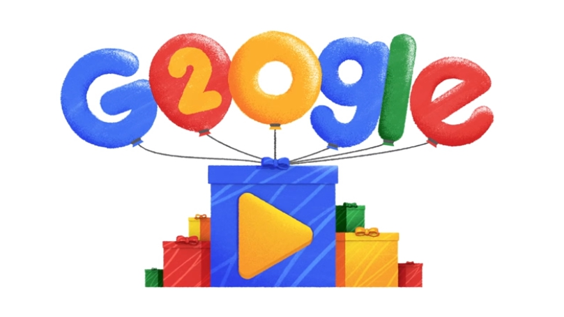 Google отмечает свое 20-летие!